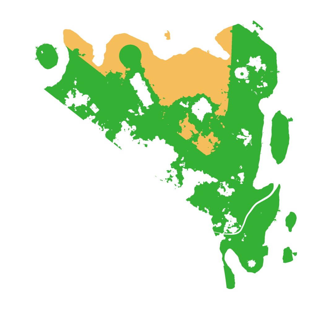 Biome Rust Map: Procedural Map, Size: 3750, Seed: 212757252