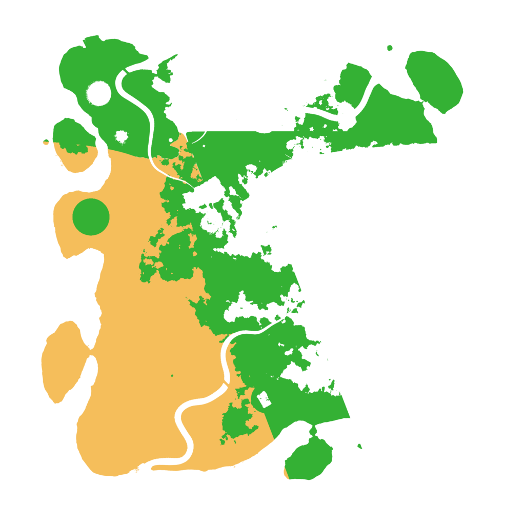 Biome Rust Map: Procedural Map, Size: 3750, Seed: 54675