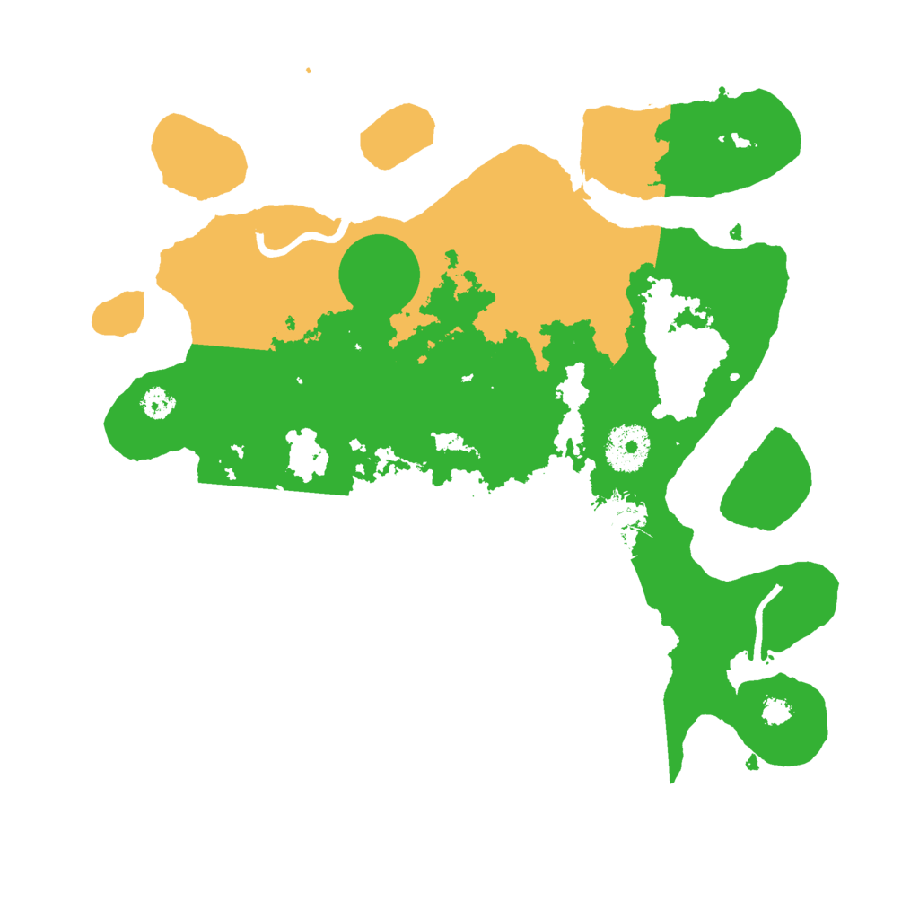 Biome Rust Map: Procedural Map, Size: 3000, Seed: 1868916003