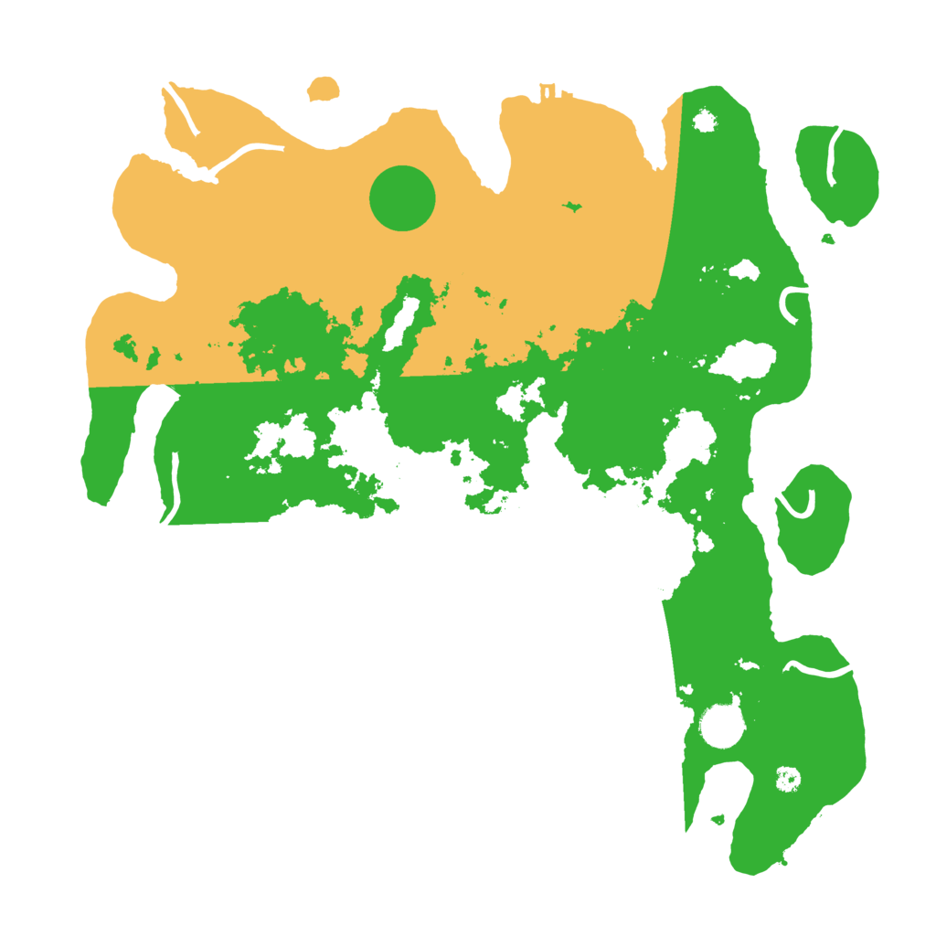 Biome Rust Map: Procedural Map, Size: 3750, Seed: 1418011521