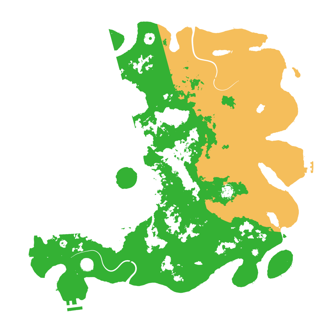 Biome Rust Map: Procedural Map, Size: 4250, Seed: 676844446
