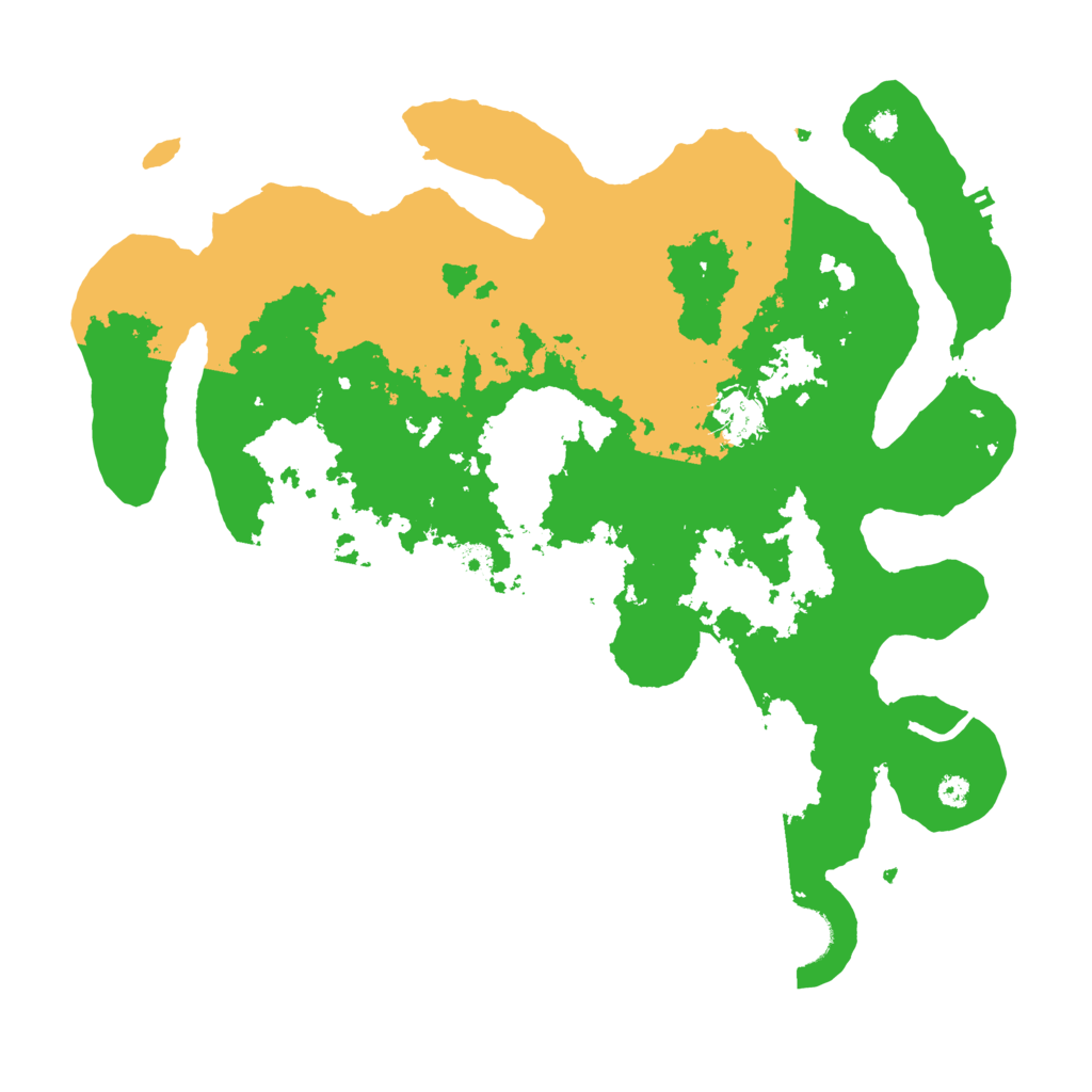 Biome Rust Map: Procedural Map, Size: 3560, Seed: 6738