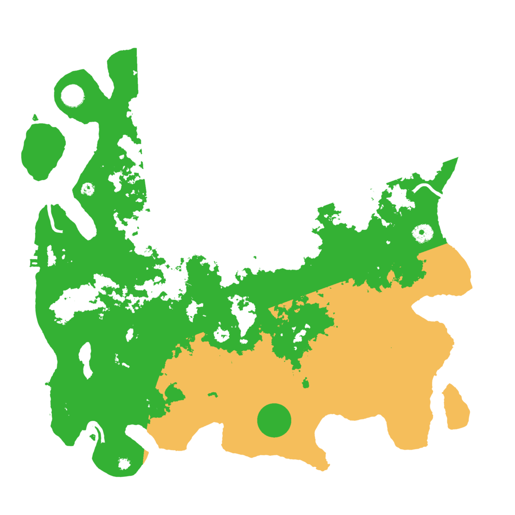 Biome Rust Map: Procedural Map, Size: 4000, Seed: 477330632