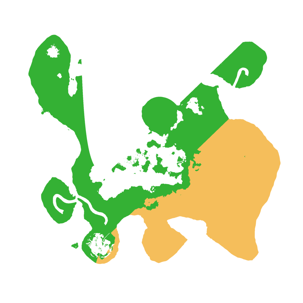 Biome Rust Map: Procedural Map, Size: 2345, Seed: 123456789