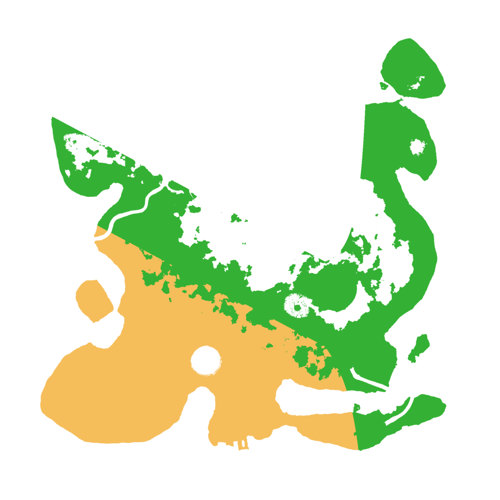 Biome Rust Map: Procedural Map, Size: 3000, Seed: 398620938