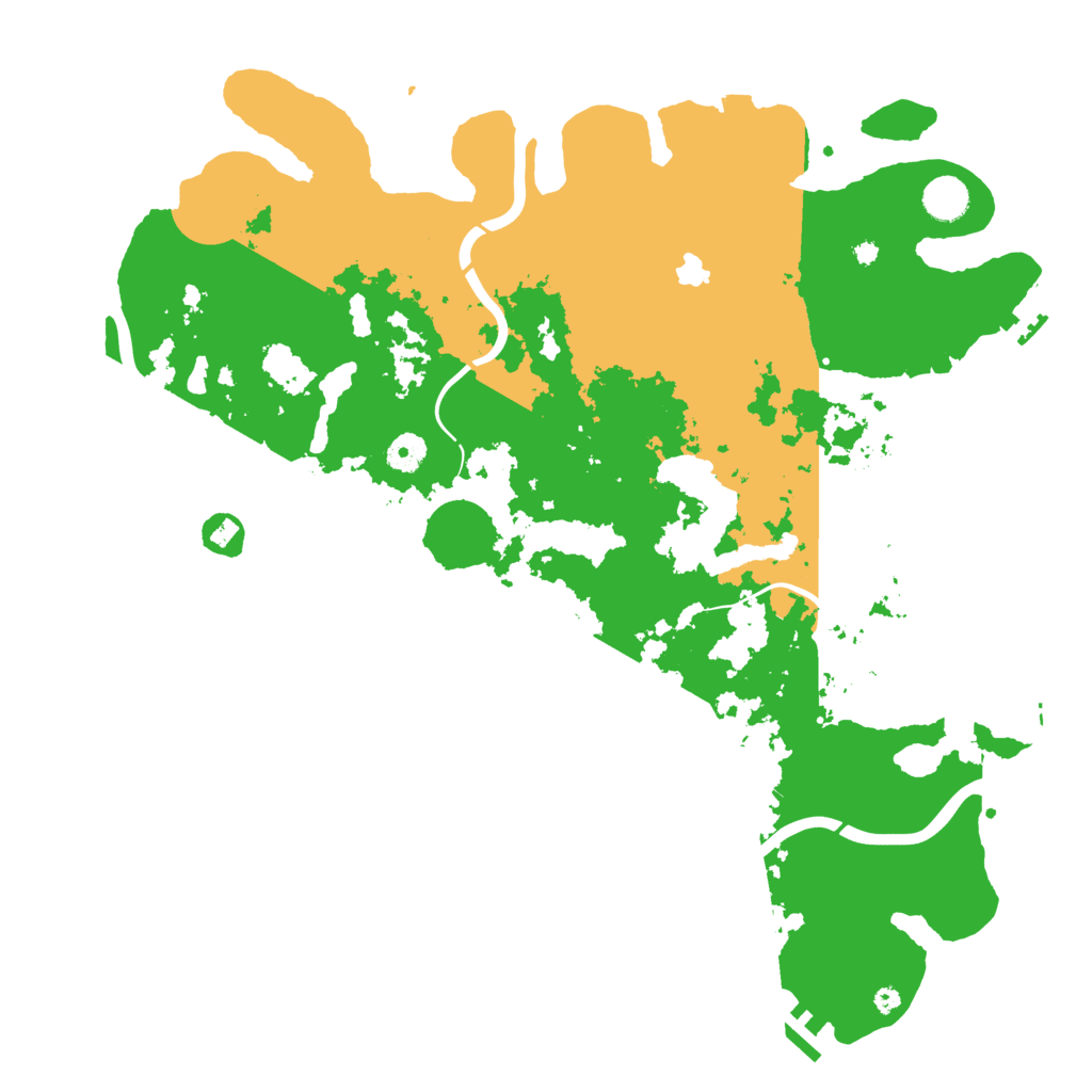 Biome Rust Map: Procedural Map, Size: 4250, Seed: 6433