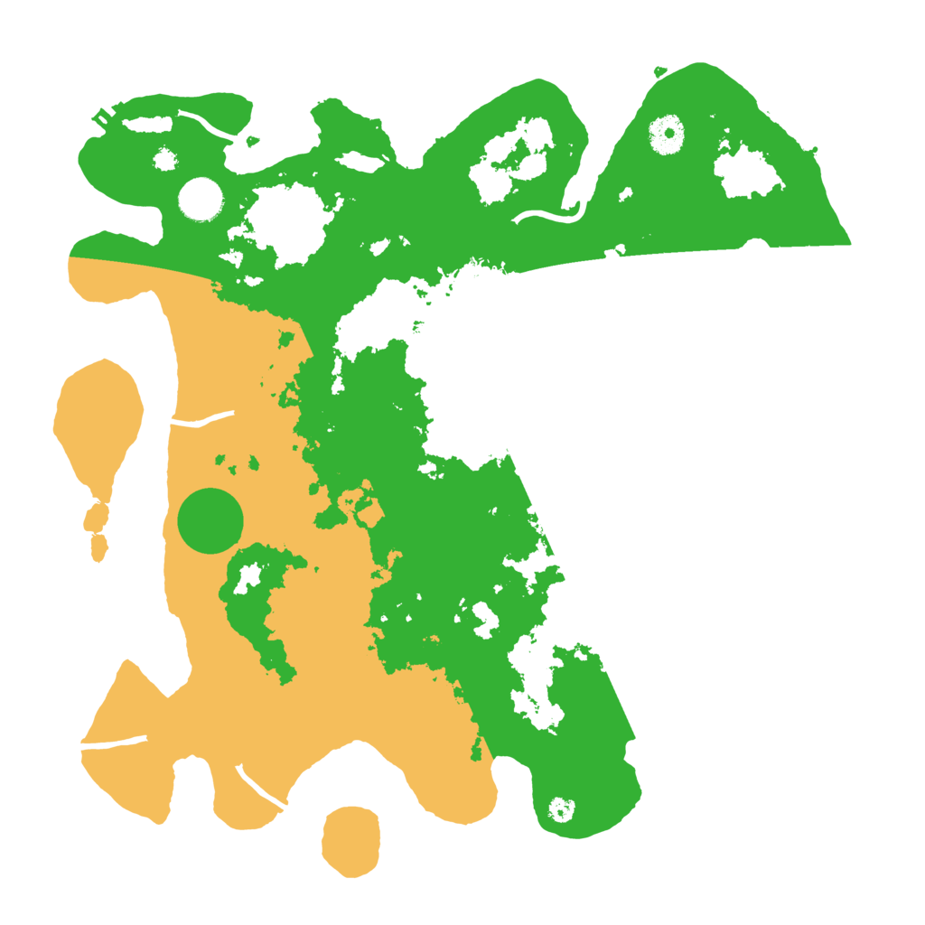 Biome Rust Map: Procedural Map, Size: 3700, Seed: 1550888531