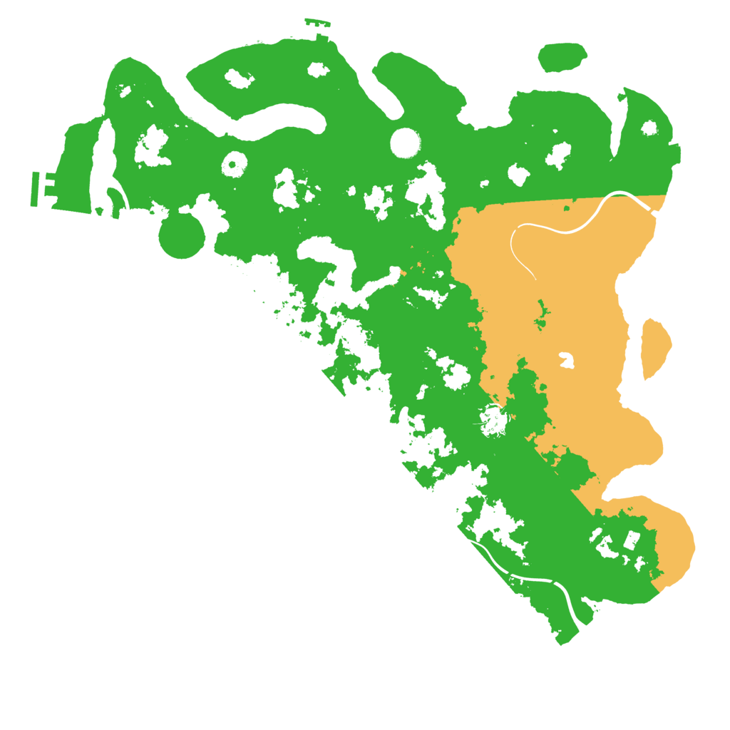 Biome Rust Map: Procedural Map, Size: 4250, Seed: 1628072079