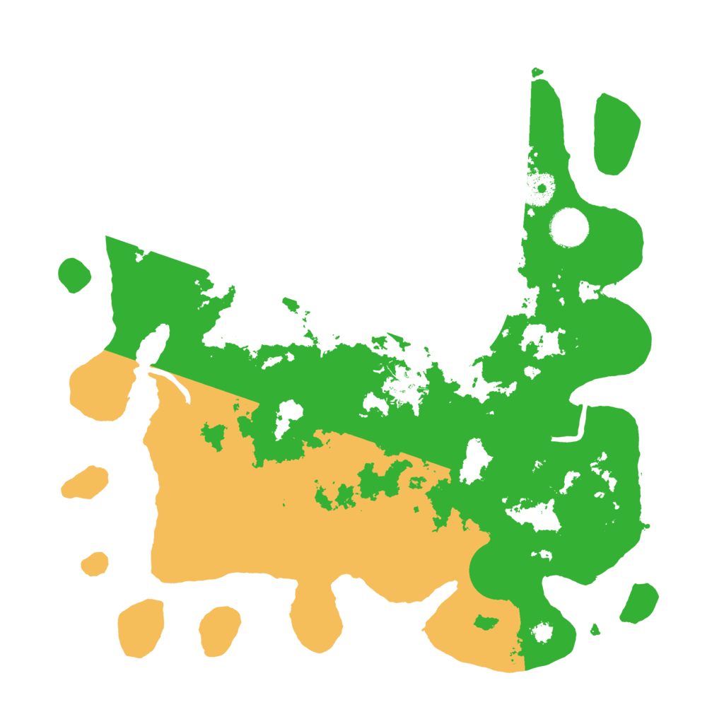 Biome Rust Map: Procedural Map, Size: 3300, Seed: 1723601071