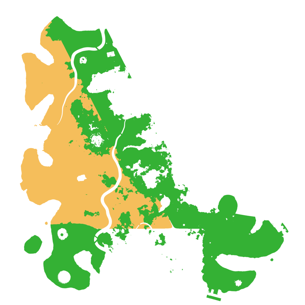 Biome Rust Map: Procedural Map, Size: 4250, Seed: 6237172