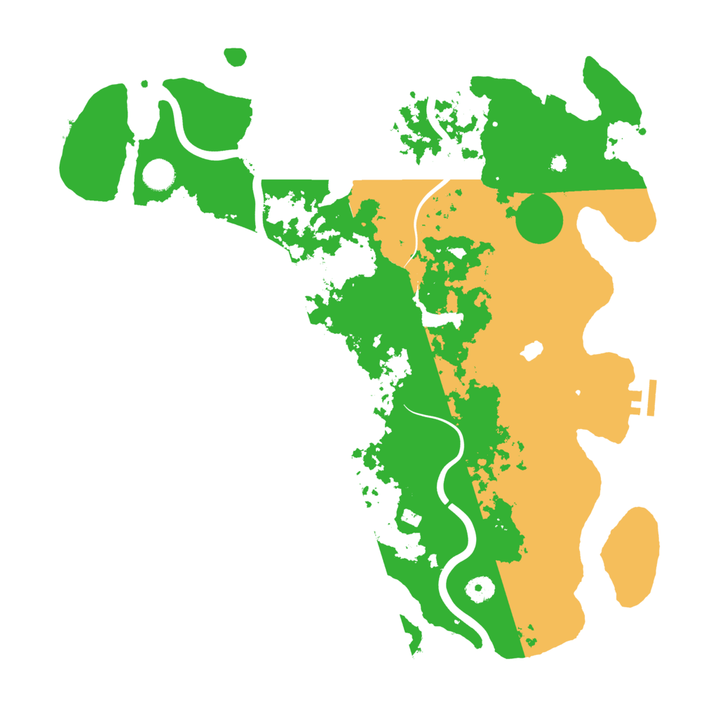 Biome Rust Map: Procedural Map, Size: 4000, Seed: 369487671