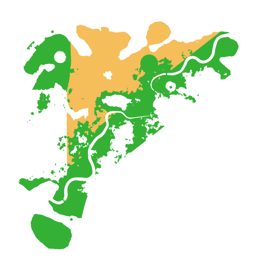 Biome Rust Map: Procedural Map, Size: 4000, Seed: 2003630561
