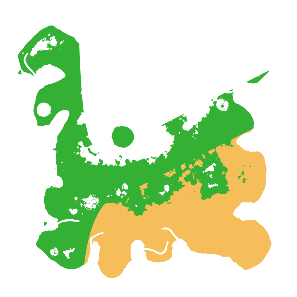 Biome Rust Map: Procedural Map, Size: 3700, Seed: 1891313305