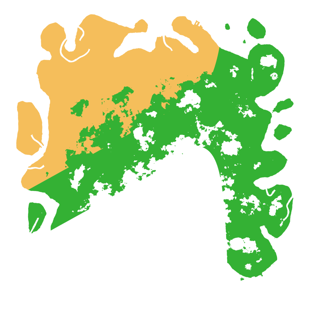 Biome Rust Map: Procedural Map, Size: 4500, Seed: 643