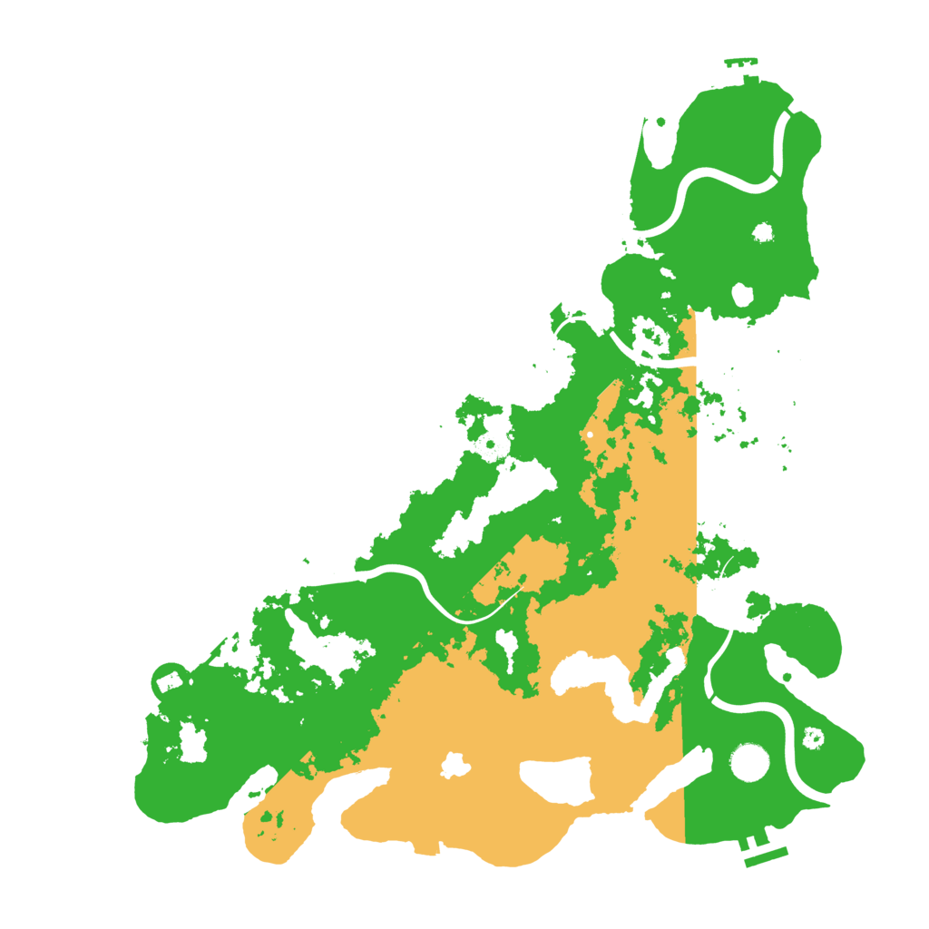 Biome Rust Map: Procedural Map, Size: 4250, Seed: 1369196444