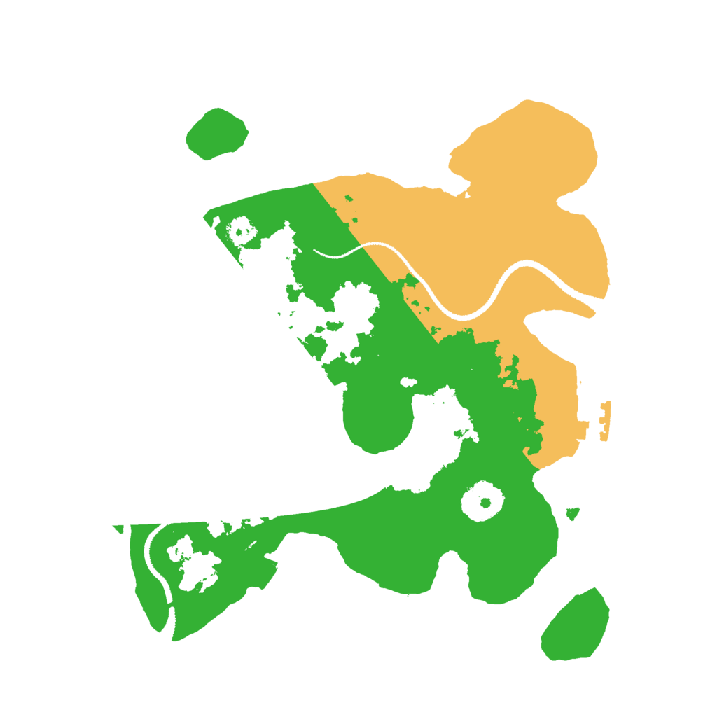 Biome Rust Map: Procedural Map, Size: 2700, Seed: 1260642998