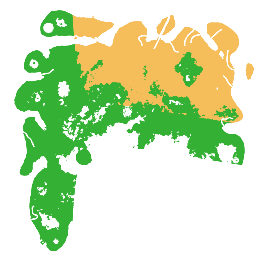 Biome Rust Map: Procedural Map, Size: 4654, Seed: 6543432