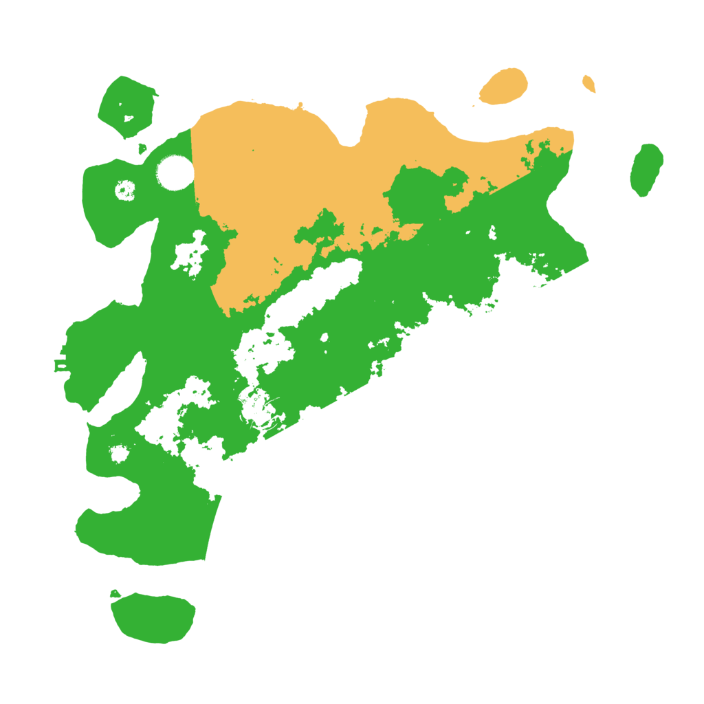 Biome Rust Map: Procedural Map, Size: 3500, Seed: 1914519179