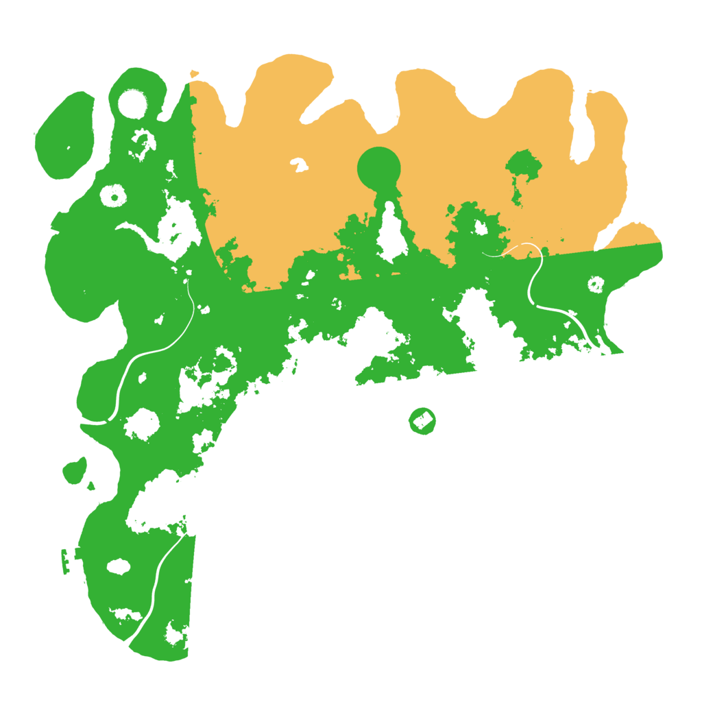 Biome Rust Map: Procedural Map, Size: 4250, Seed: 2105487566