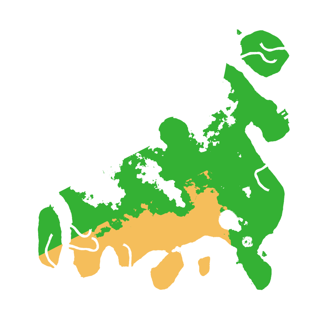Biome Rust Map: Procedural Map, Size: 3000, Seed: 1767477812