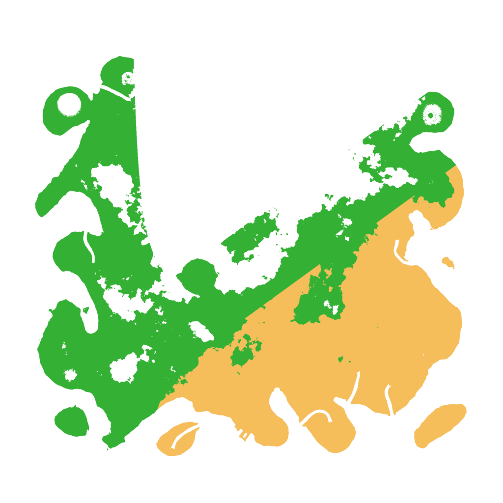 Biome Rust Map: Procedural Map, Size: 3800, Seed: 776474448