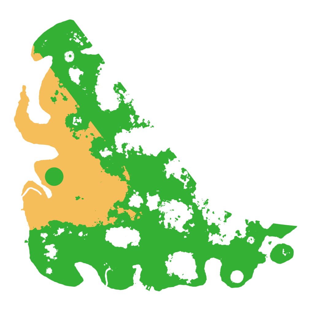 Biome Rust Map: Procedural Map, Size: 4500, Seed: 468171565