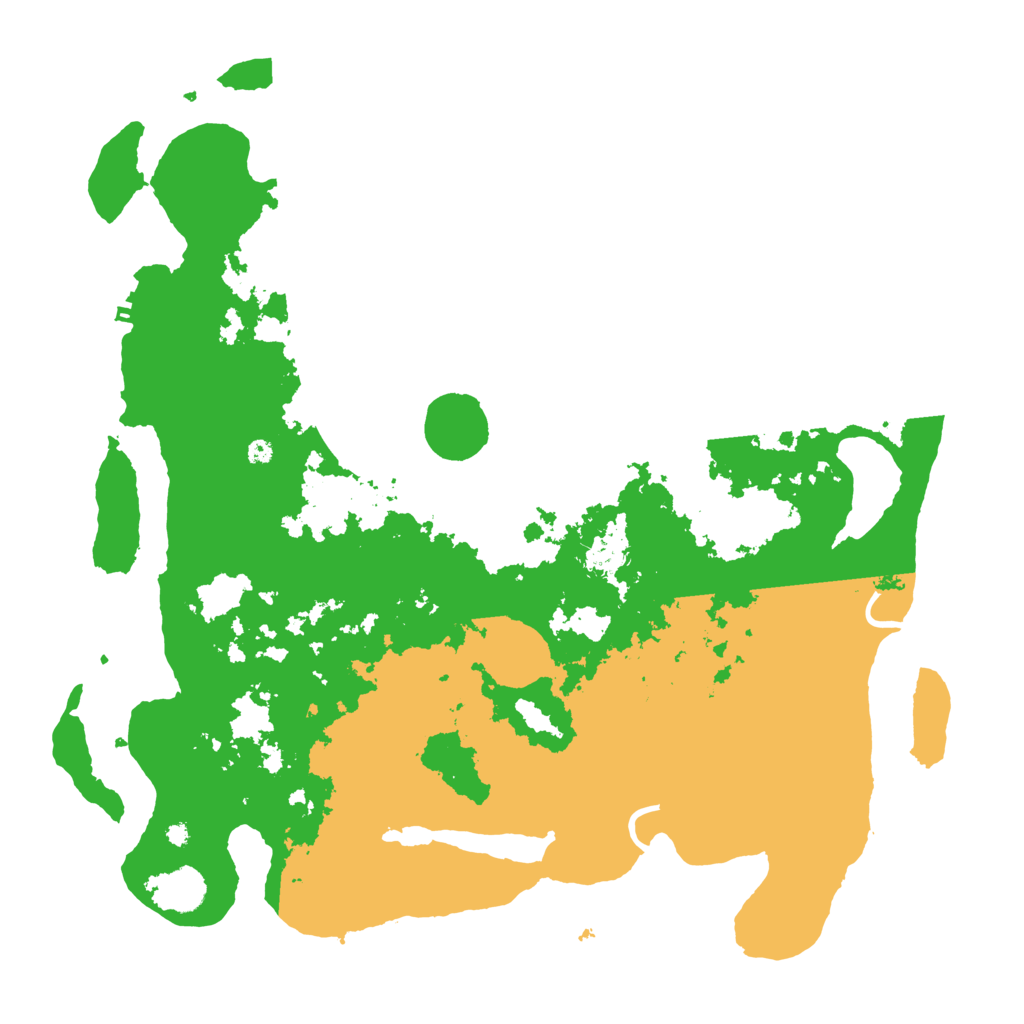 Biome Rust Map: Procedural Map, Size: 4250, Seed: 28203