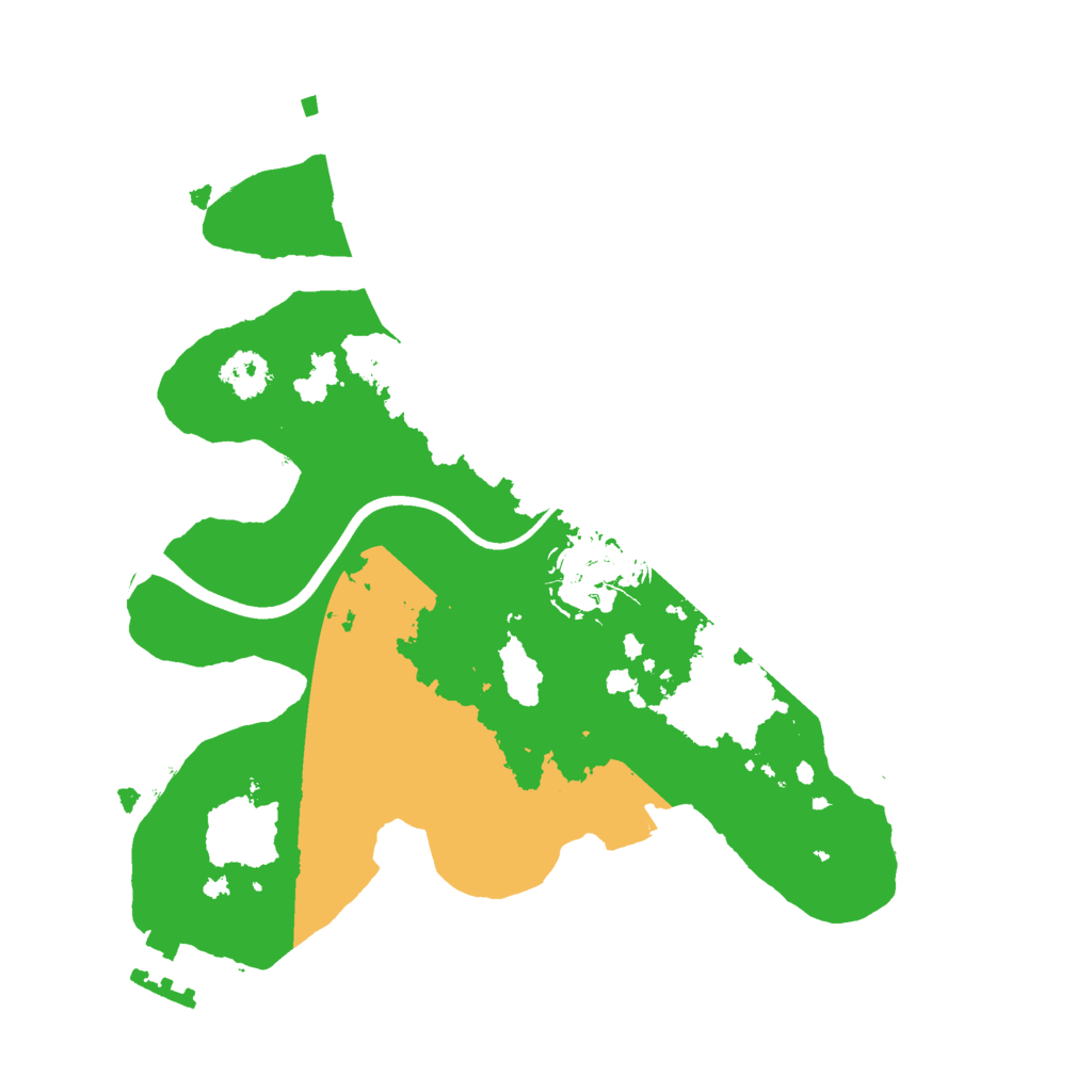 Biome Rust Map: Procedural Map, Size: 2350, Seed: 1134209