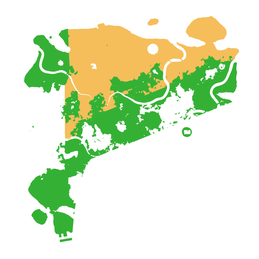 Biome Rust Map: Procedural Map, Size: 4250, Seed: 1432