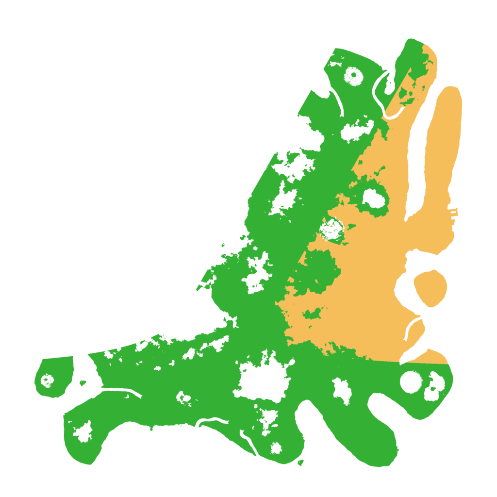 Biome Rust Map: Procedural Map, Size: 4000, Seed: 390904761