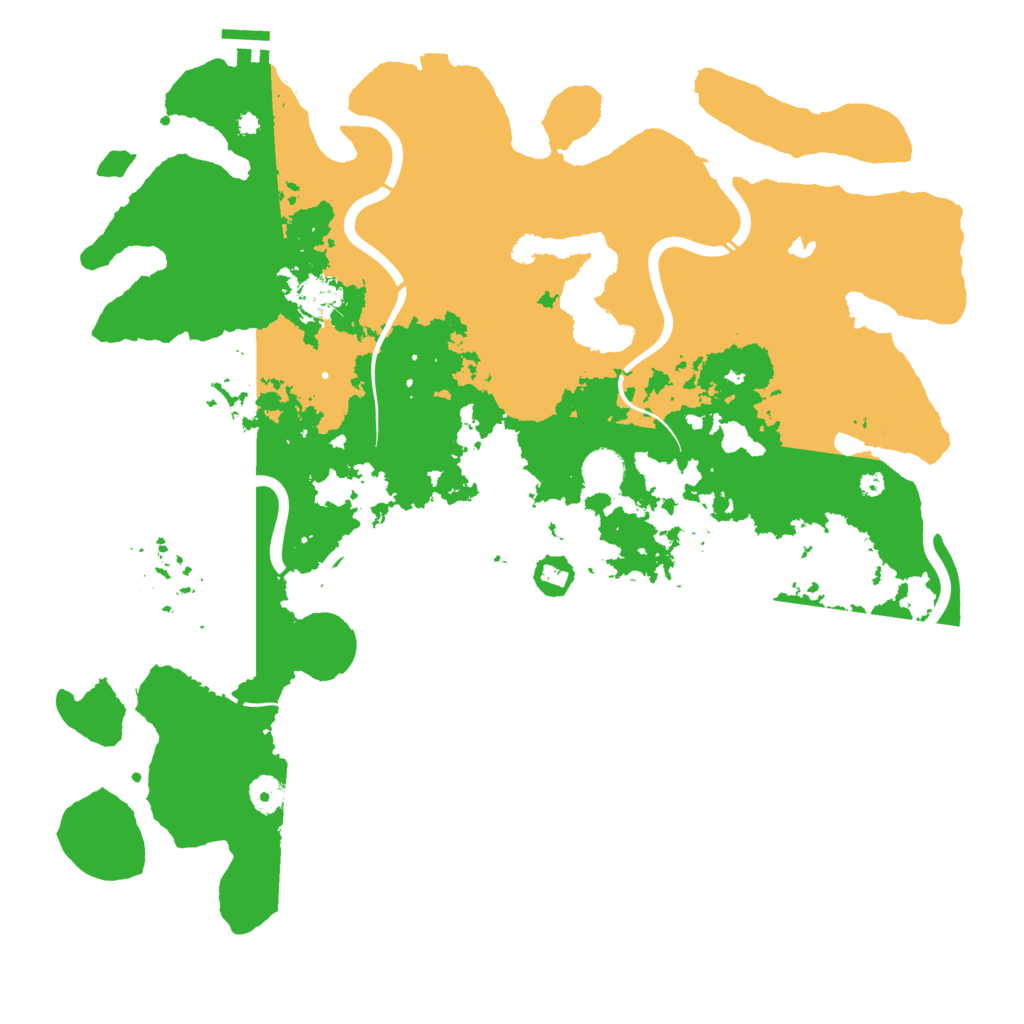 Biome Rust Map: Procedural Map, Size: 4250, Seed: 8879