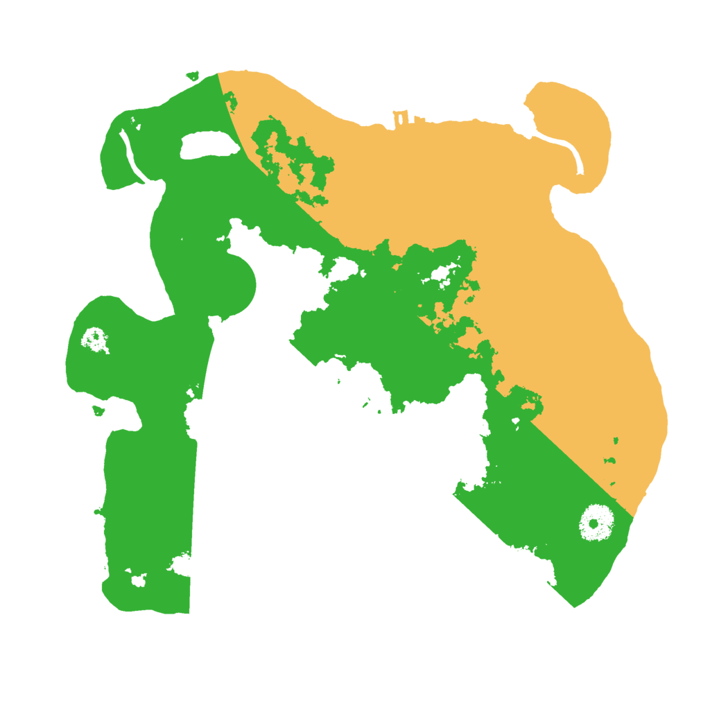 Biome Rust Map: Procedural Map, Size: 3000, Seed: 1441379262
