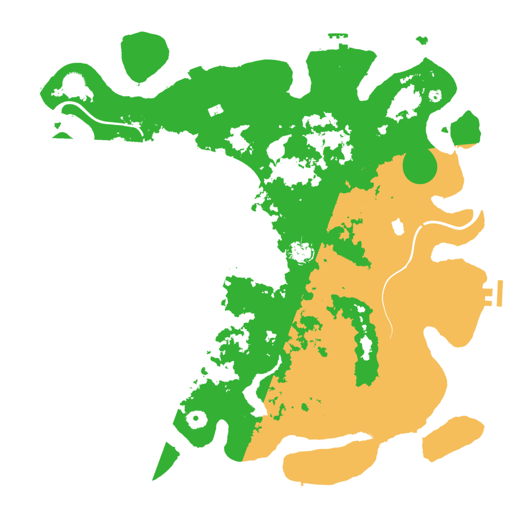 Biome Rust Map: Procedural Map, Size: 4000, Seed: 143078326