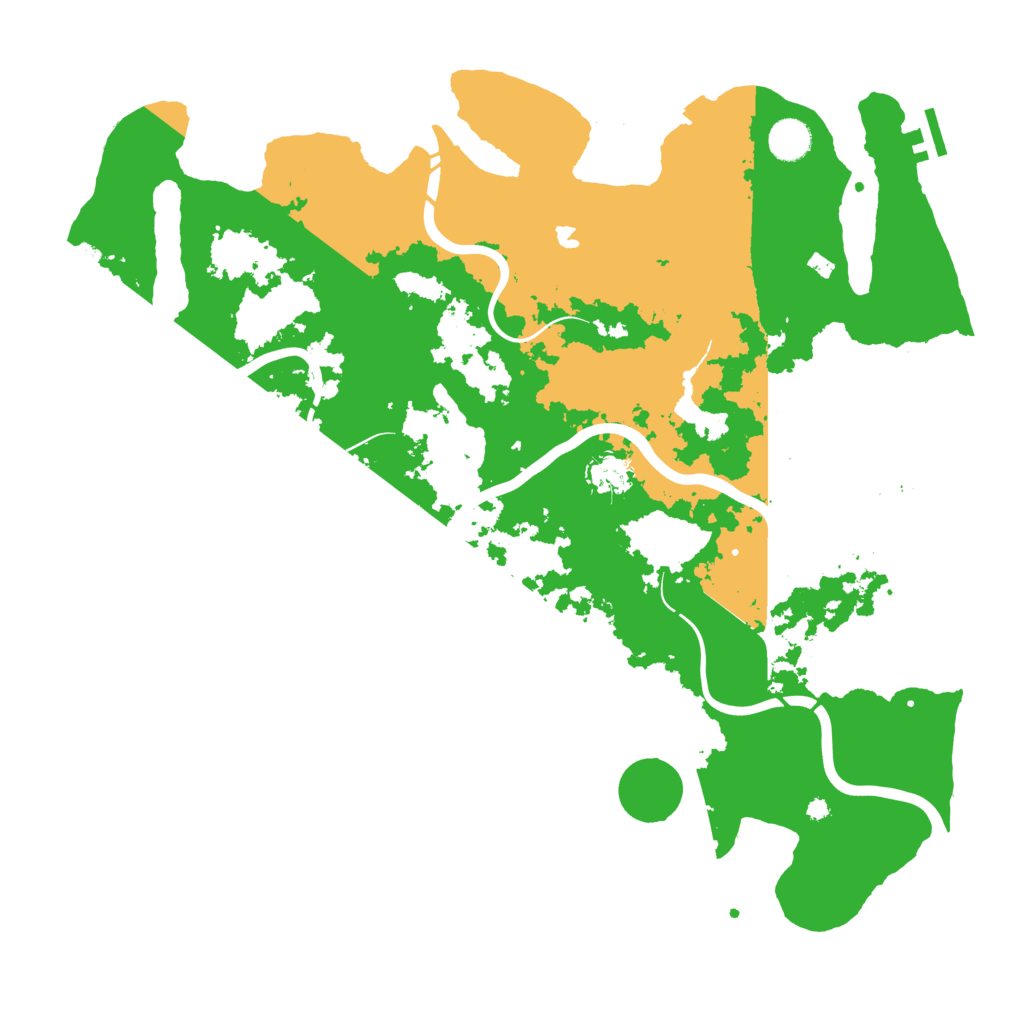 Biome Rust Map: Procedural Map, Size: 4250, Seed: 32515