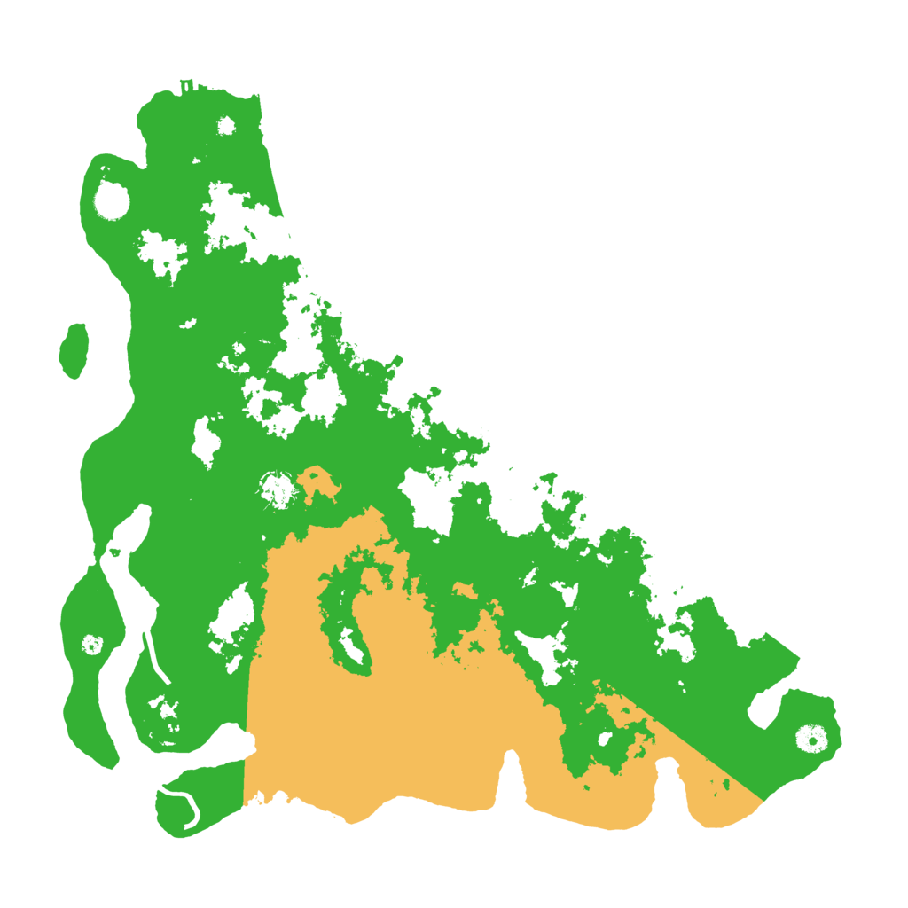 Biome Rust Map: Procedural Map, Size: 4500, Seed: 64841524