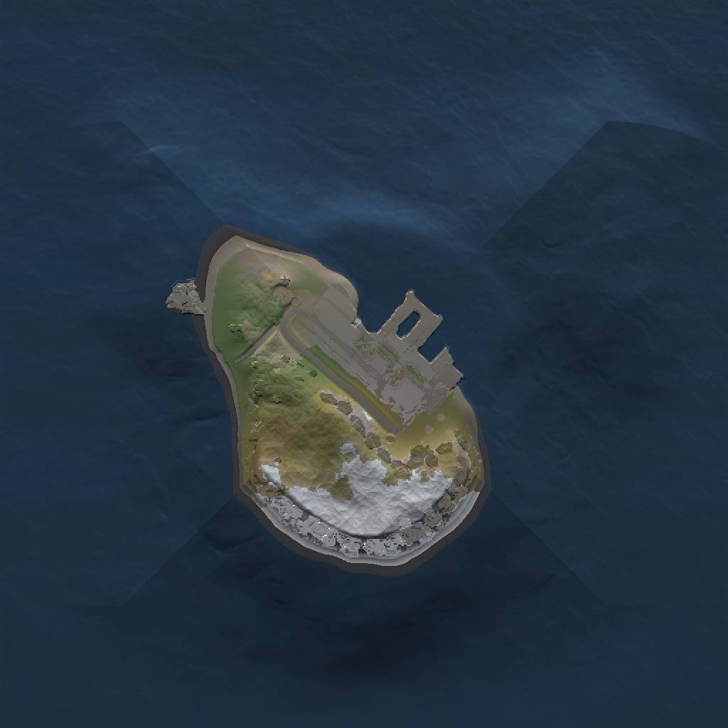 Rust Map: Procedural Map, Size: 1000, Seed: 918728640, 4 Monuments