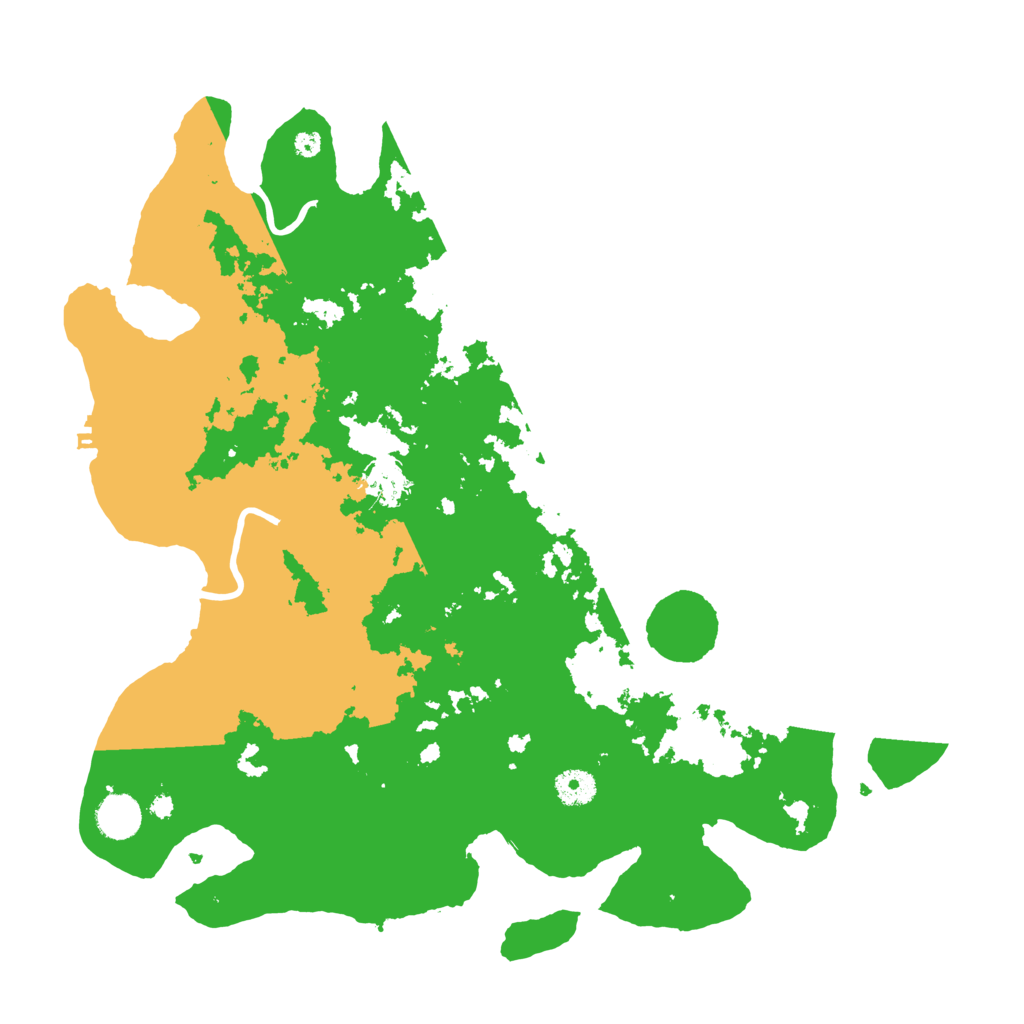 Biome Rust Map: Procedural Map, Size: 4000, Seed: 1333894434