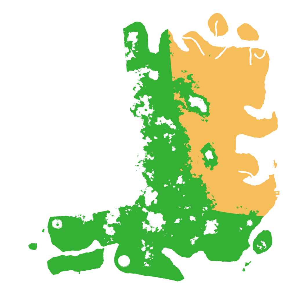 Biome Rust Map: Procedural Map, Size: 4500, Seed: 32024021