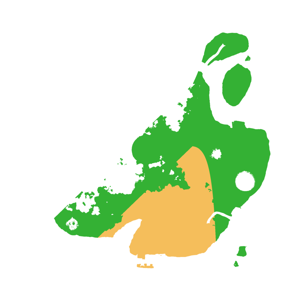 Biome Rust Map: Procedural Map, Size: 2700, Seed: 957926881