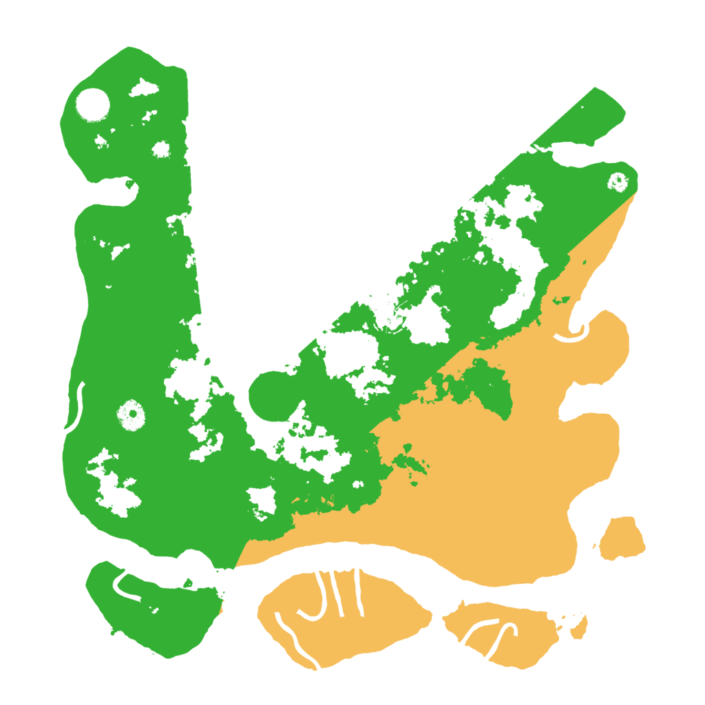 Biome Rust Map: Procedural Map, Size: 3700, Seed: 213191570