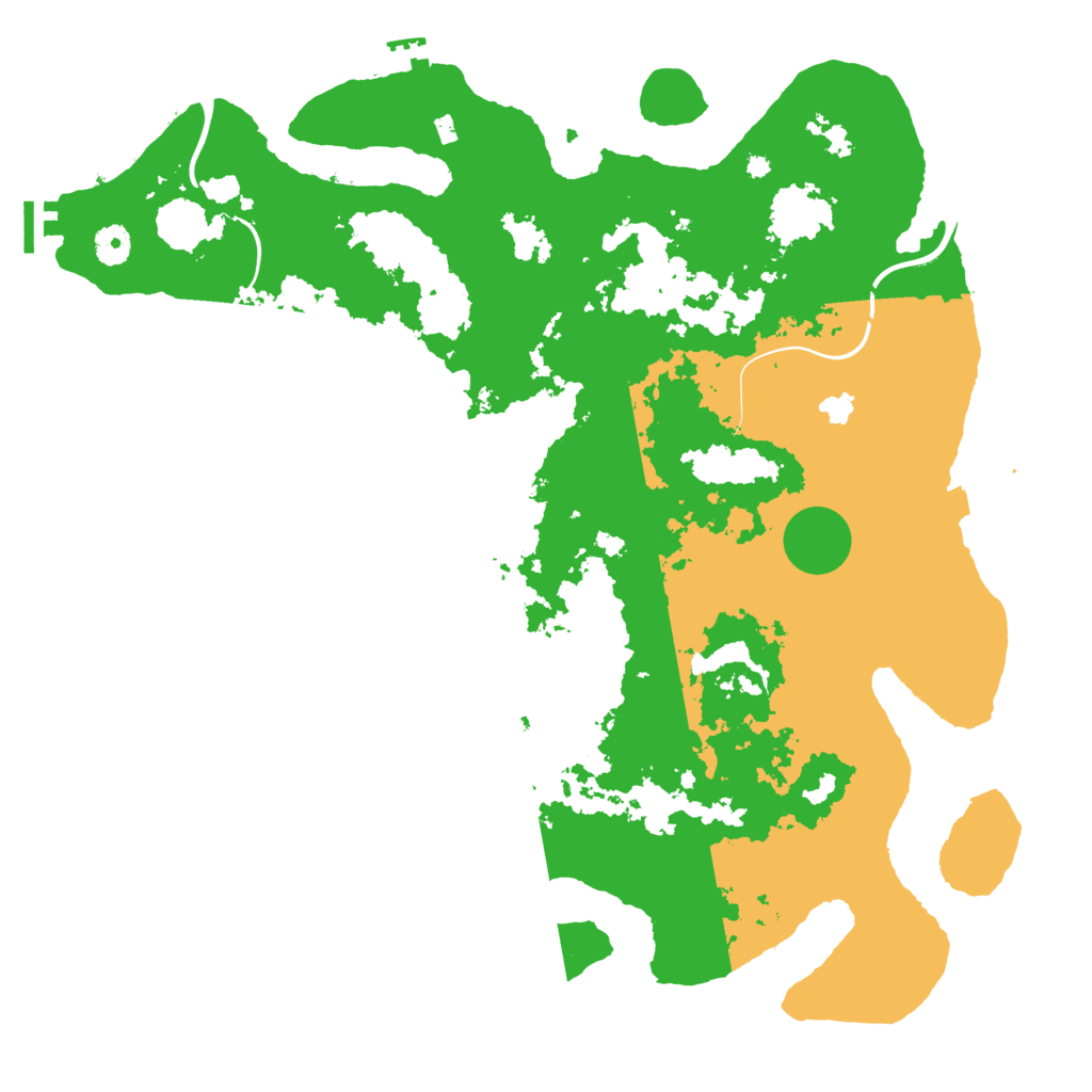 Biome Rust Map: Procedural Map, Size: 4250, Seed: 1896091234