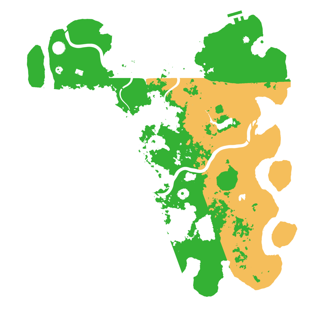 Biome Rust Map: Procedural Map, Size: 4250, Seed: 182043155