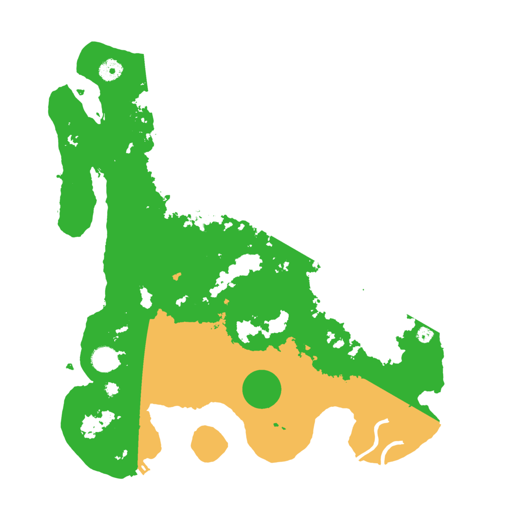 Biome Rust Map: Procedural Map, Size: 3500, Seed: 693269