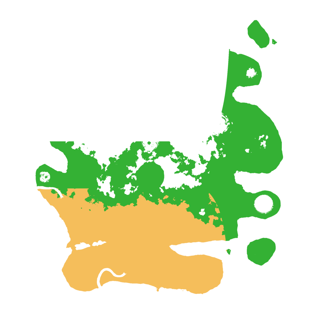 Biome Rust Map: Procedural Map, Size: 3000, Seed: 1182990555