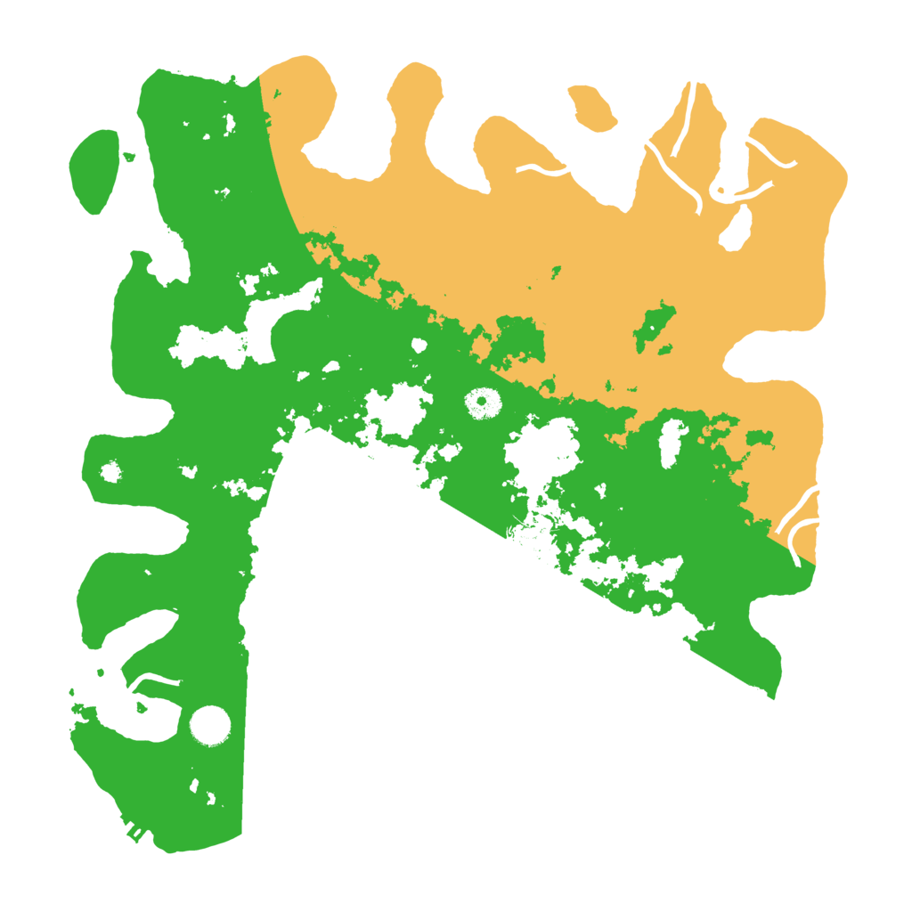 Biome Rust Map: Procedural Map, Size: 4000, Seed: 65161