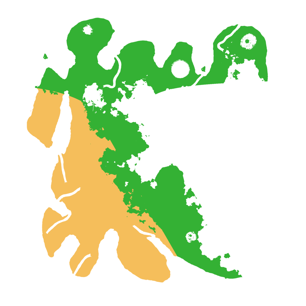 Biome Rust Map: Procedural Map, Size: 3000, Seed: 8962