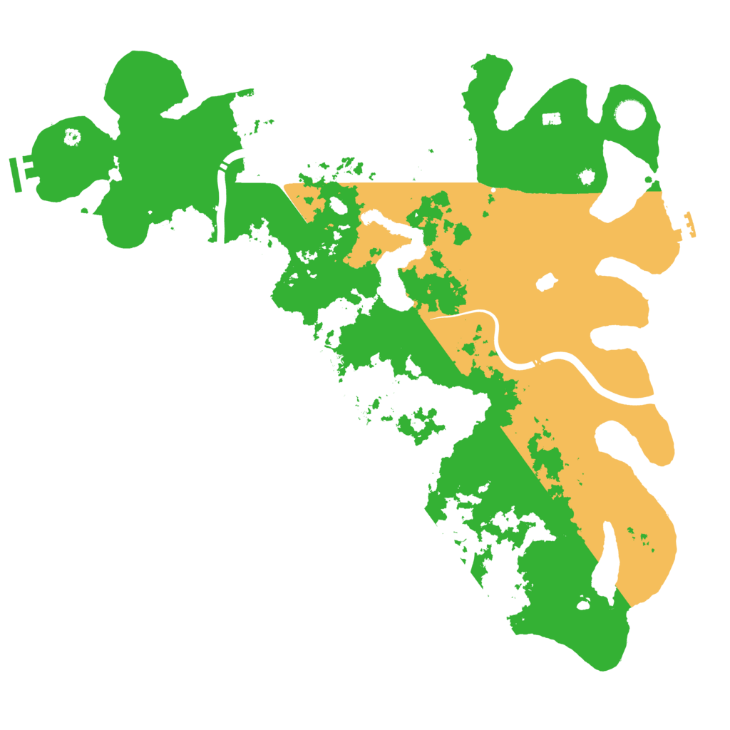 Biome Rust Map: Procedural Map, Size: 4250, Seed: 1499246455