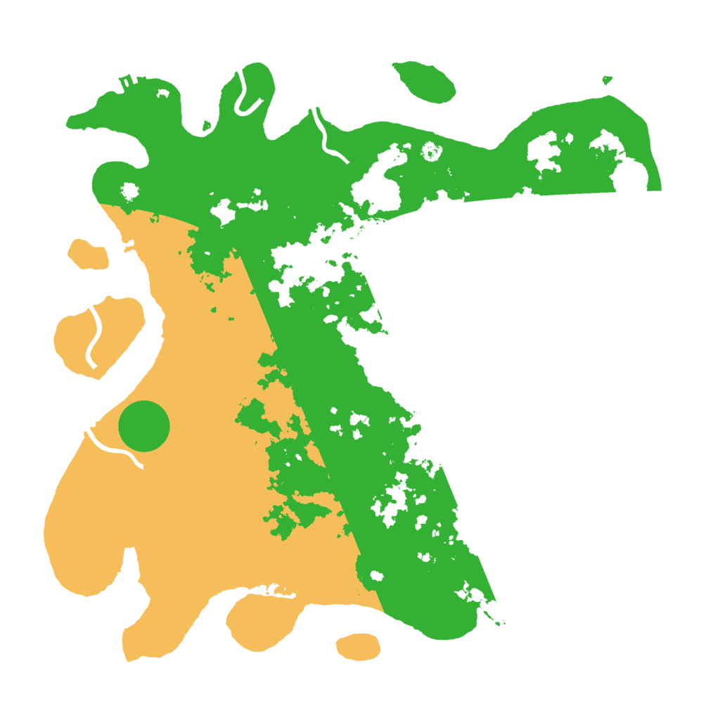 Biome Rust Map: Procedural Map, Size: 3700, Seed: 1563384792