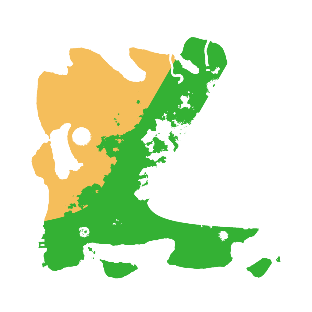 Biome Rust Map: Procedural Map, Size: 3000, Seed: 1405659741