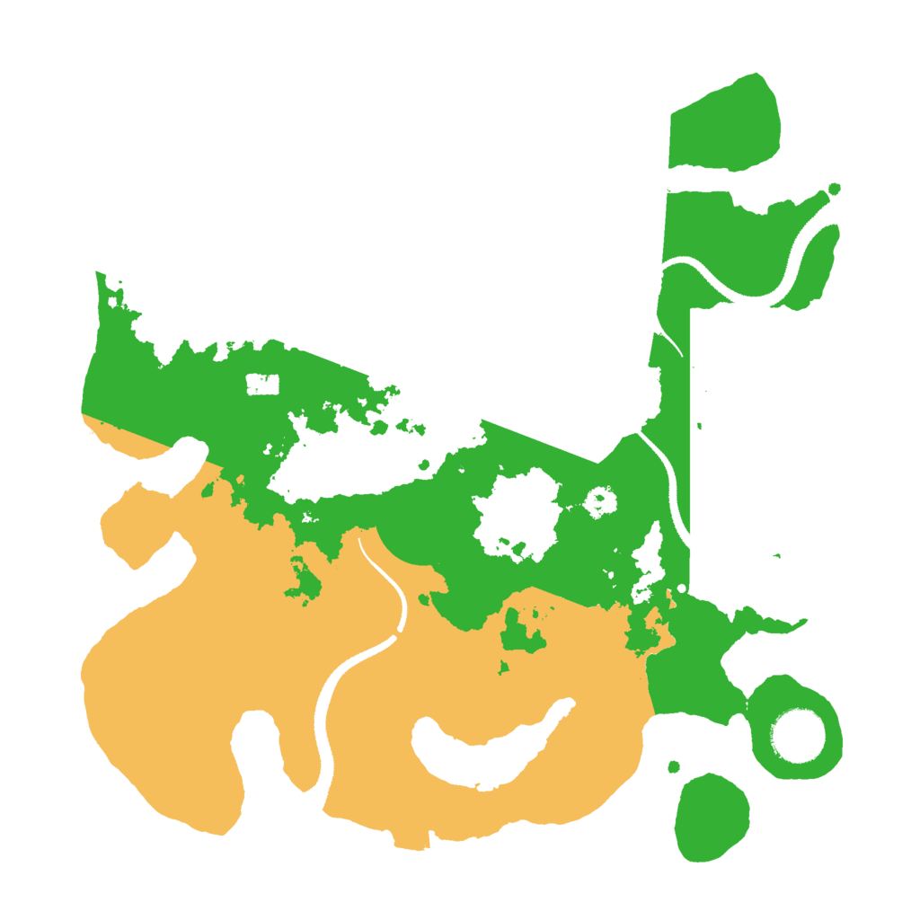 Biome Rust Map: Procedural Map, Size: 3000, Seed: 11211